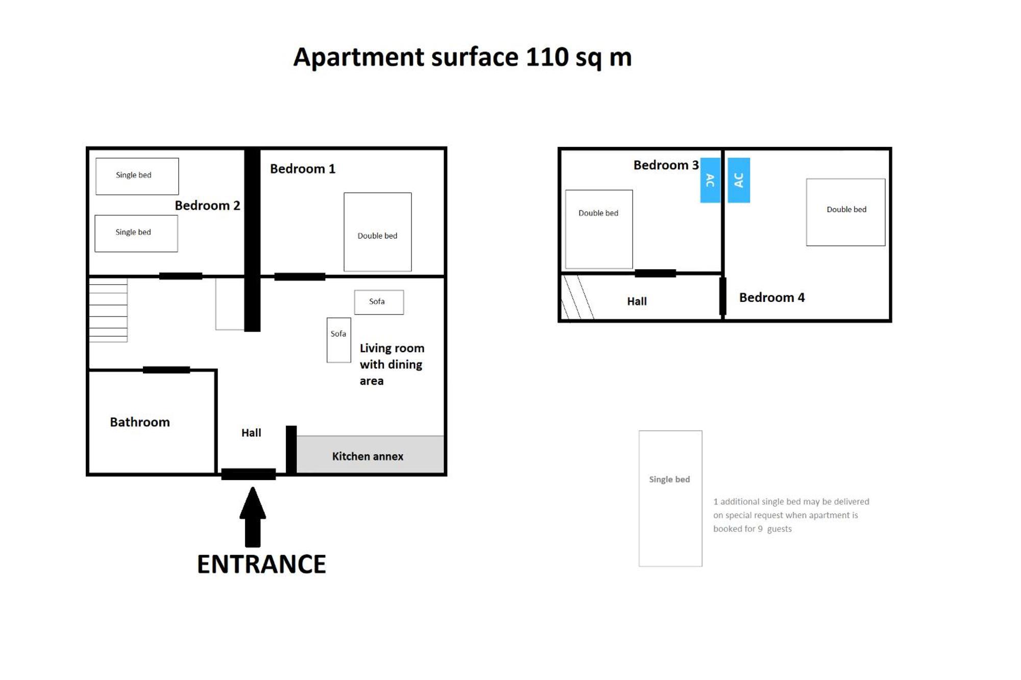Apartment Super Sienna Street Krakow
